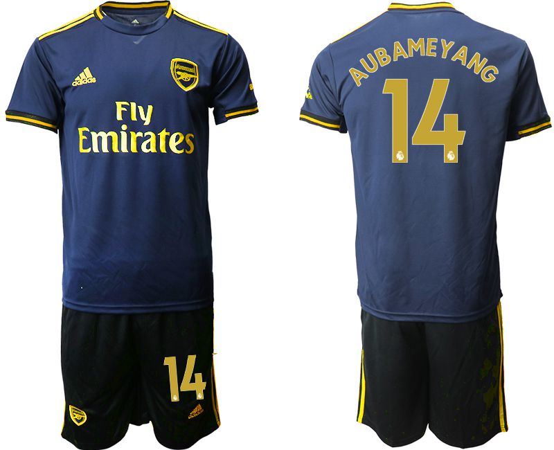 Men 2019-2020 club Arsenal away #14 blue Soccer Jerseys->arsenal jersey->Soccer Club Jersey